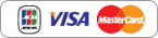 各種カード取扱「visa」「JCB」「マスター」